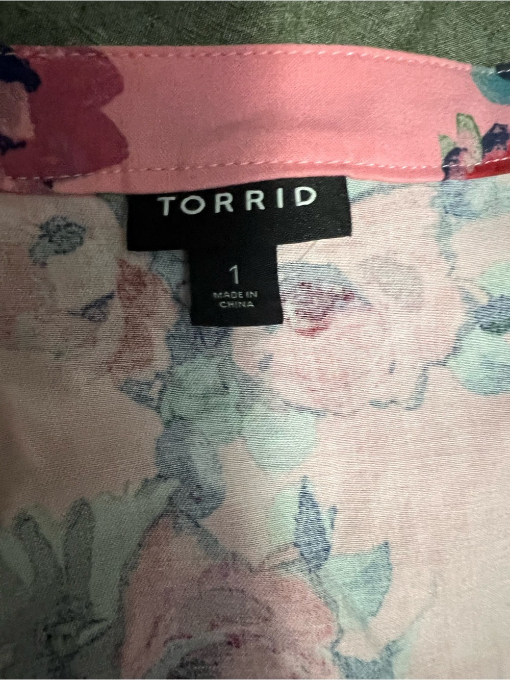 torrid Pink Floral Midi Dress - Picture 2 of 3
